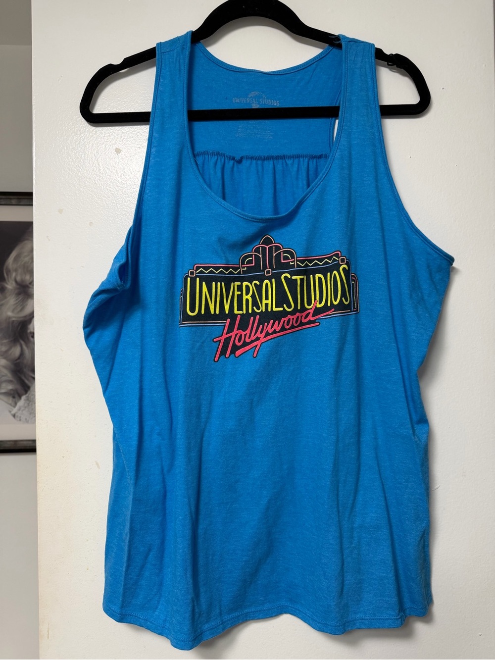 Universal Studios Hollywood Blue Graphic Women’s Tank Top